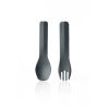 Ложка-вилка туристическая Humangear GoBites Duo gray (022.0077) - Изображение 1