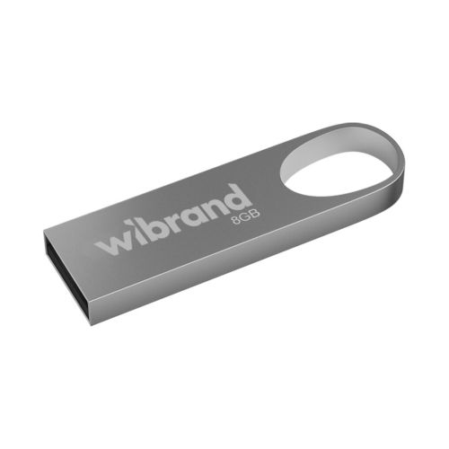 USB флеш накопитель Wibrand 8GB Irbis Silver USB 2.0 (WI2.0/IR8U3S)