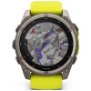 Смарт-годинник Garmin fenix 8 51mm,Saph Solar, BareTi/Graphite,AmpYe/GrphBnd (010-02907-21) - Зображення 1