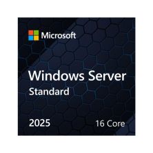 ПО для сервера Microsoft Windows Server 2025 Standard 16 Core англ, ОЕМ на DVD носії (EP2-25187)