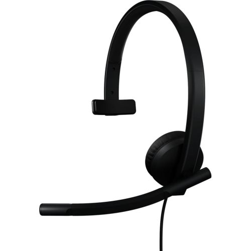 Навушники Logitech H570e Corded for Business Mono Teams USB-A Black (981-001426)