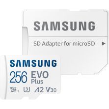 Карта пам'яті Samsung 256GB microSD class 10 UHS-I U3 V30 A2 EVO Plus (MB-MC256SA/EU) Карта пам'яті Samsung 256GB microSD class 10 UHS-I U3 V30 A2 EVO Plus (MB-MC256SA/EU)