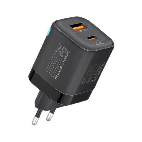 Зарядное устройство Promate powerport-25ac.black
