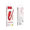 Дата кабель USB 2.0 AM to USB-C 1.0m 3A nylon X59 red HOCO (6931474744937) - Изображение 2