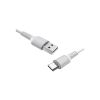 Дата кабель USB 2.0 AM to Micro 5P 1.0m 2A PVC BX16 white BOROFONE (6957531099482) - Зображення 1