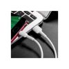 Дата кабель USB 2.0 AM to Micro 5P 1.0m 2A PVC BX16 white BOROFONE (6957531099482) - Зображення 3