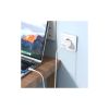 Зарядний пристрій BOROFONE BA68A Glacier USB + cable USB to Lightning 10.5W White (6974443385694) - Зображення 1