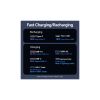 Батарея универсальная Vention 10000mAh 22.5W 3A PD, Built-in USB-C+Lightning Cables, Black (FHOB0) - Изображение 2