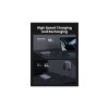 Батарея универсальная Vention 10000mAh 22.5W 3A PD, Built-in USB-C+Lightning Cables, Black (FHOB0) - Изображение 3