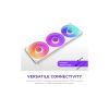 Кулер до корпусу NZXT F420 RGB Core Fan (Single Frame) - White (RF-U42HF-W1) - Зображення 2