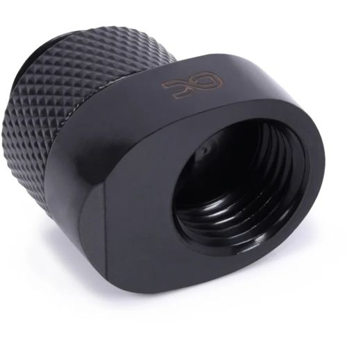 Фітинг для СРО Alphacool Eiszapfen 8mm off set fitting rotatable - black (17604)