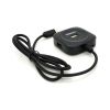 Концентратор VEGGIEG USB-C 4xUSB 2.0 0.2m black (YT-TC-V-C240) - Изображение 1