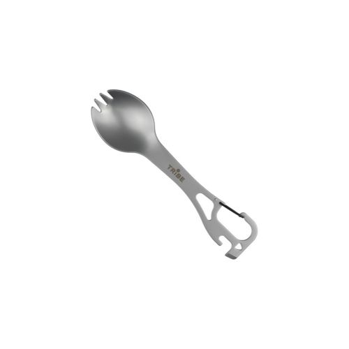 Ложка-вилка туристическая Tribe Multi Spork сталева (T-FC-0037-metal)