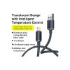 Дата кабель USB 2.0 AM to Lightning 1.2m 2.4A black Baseus (CAJY000001) - Изображение 1
