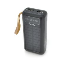 Батарея универсальная ACL 30000mAh, SOLAR, Type-C/Lighting/Micro/USB, Black (PW-61B) Батарея универсальная ACL 30000mAh, SOLAR, Type-C/Lighting/Micro/USB, Black (PW-61B)