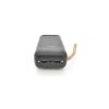 Батарея универсальная ACL 30000mAh, SOLAR, Type-C/Lighting/Micro/USB, Black (PW-61B) - Изображение 2