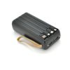 Батарея универсальная ACL 30000mAh, SOLAR, Type-C/Lighting/Micro/USB, Black (PW-61B) - Изображение 3