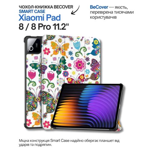 Чохол до планшета BeCover Smart Case Xiaomi Pad 8 / 8 Pro 11.2 Butterfly (714582)
