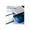 Дата кабель USB 2.0 AM to Lightning 1.0m 2.4A black Essager (EXCL-XC01) - Зображення 3
