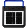 Акустична система NEWVEW NV-9218 Solar Panel/BT/USB/TF/FM Blue (NWVW-NV-9218-BL) - Зображення 1