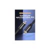 Кабель мультимедійний 1xRCA M to 1xRCA M 1.5m digital black Vention (VAB-R09-B150) - Зображення 1