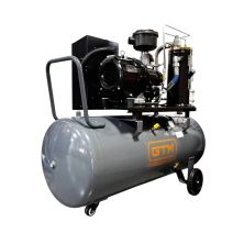 Компрессор GTM винтовой, ресивер 200л, 680л/мин, 5.5kW, 8бар, 380V, инвертор (DLG5.5V/inv)
