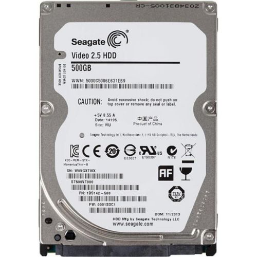 Жорсткий диск для ноутбука 2.5 500GB Seagate (ST500VT000)