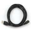 Дата кабель USB 2.0 AM to Micro 5P 3.0m Cablexpert (CCP-mUSB2-AMBM-10) - Зображення 1