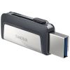 USB флеш накопичувач SanDisk 128GB Ultra Dual USB 3.0/Type-C (SDDDC2-128G-G46) - Зображення 3