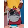 Рюкзак для ноутбука Xiaomi 14 RunMi 90 Points Youth College, 15L, Deep Red (6972125147981) - Изображение 3