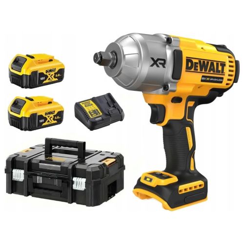 Гайковерт DeWALT 18 В XR Li-lon, 2*5Ah, кейс TSTAK (DCF900P2T)