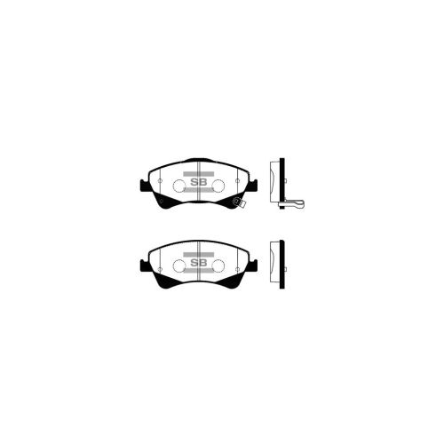 Тормозные колодки HI-Q SP1580