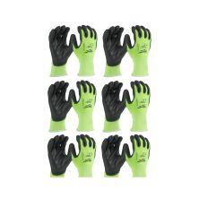 Защитные перчатки Milwaukee Hi-Vis Cut размер XXL/11, 12 пар (4932492917)