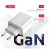 Зарядний пристрій Intaleo 65W GAN 2USB-C PD+USB-A QC 3.0 white (1283126559525) - Зображення 1