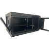 Шкаф настенный GEAR 12U 19'' 530x400x600 мм, + полка 19, black (GWMSN-12U) - Изображение 3