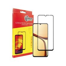 Стекло защитное Dengos Full Glue Realme C61 (black) (TGFG-372)