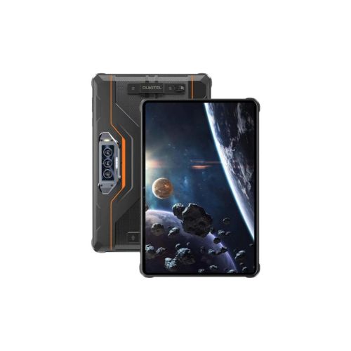Планшет OUKITEL RT8 11 6/256GB Dual Sim Black-Orange with hand (6931940756396)