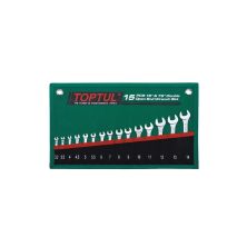 Ключ Toptul рожковый 15 шт. 3,2-14мм 15°х75° (GRAJ1501)
