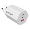 Зарядное устройство Canyon HEXAGON 65 GaN 65W 2xPD 1xQC EU White (CND-CHAHEX65W) - Изображение 3