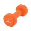 Гантель PowerPlay PP_4103 вінілова 1 кг Помаранчева (PP_4103_1kg) - Зображення 1