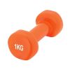 Гантель PowerPlay PP_4103 вінілова 1 кг Помаранчева (PP_4103_1kg) - Зображення 2