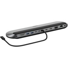 Концентратор Belkin USB-C 11in1 Multimedia Pro Dock (INC014BTSGY)