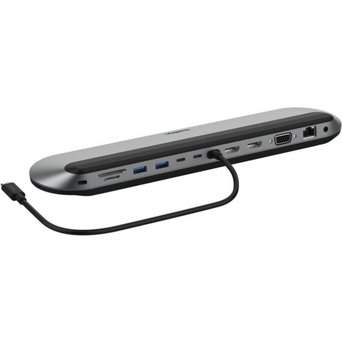 Концентратор Belkin USB-C 11in1 Multimedia Pro Dock (INC014BTSGY)