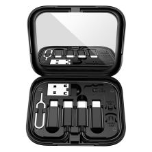 Дата кабель USB charging cable set Treasure box U114 black HOCO (6931474790750) Дата кабель USB charging cable set Treasure box U114 black HOCO (6931474790750)