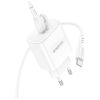 Зарядний пристрій BOROFONE BA81A USB-C PD20W + cable USB-C to USB-C White (6941991108204) - Зображення 3