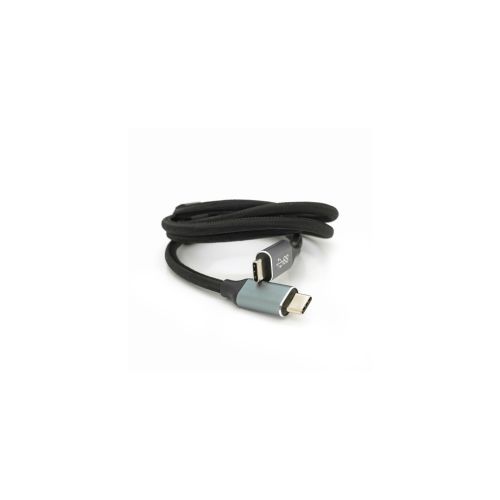 Дата кабель USB-C to USB-C 1.0m USB 3.2 Gen2 100W 10Gbps 4K60Hz black Voltronic (YT-TC-TC-B-1m)