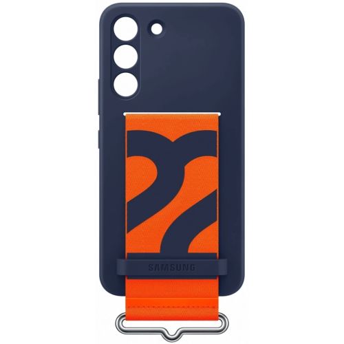 Чехол для мобильного телефона Samsung Silicone with Strap Galaxy S22 Plus Navy (EF-GS906TNEGRU) Чехол для мобильного телефона Samsung Silicone with Strap Galaxy S22 Plus Navy (EF-GS906TNEGRU)