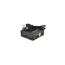 Перехідник HDMI F to VGA F 720P/1080P black Voltronic (YT-CM-HDMI/VGA-B)