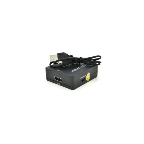 Перехідник HDMI F to VGA F 720P/1080P black Voltronic (YT-CM-HDMI/VGA-B)