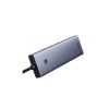 Концентратор Baseus USB-C 10-in-1 HDMI 4K60Hz + VGA + 3xUSB 3.0 + PD + RJ45 1000Mbps + SD/TF + 3.5mm gray (B0005280C811-00) - Изображение 2